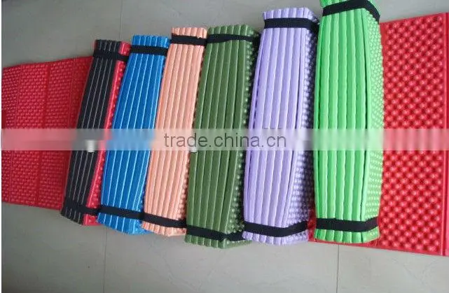 Foldable foam camping mat/ sear cushion