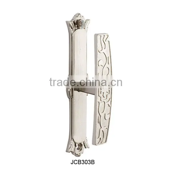 JCB303 metal curtain tiebacks wall hook handmade curtain tassels
