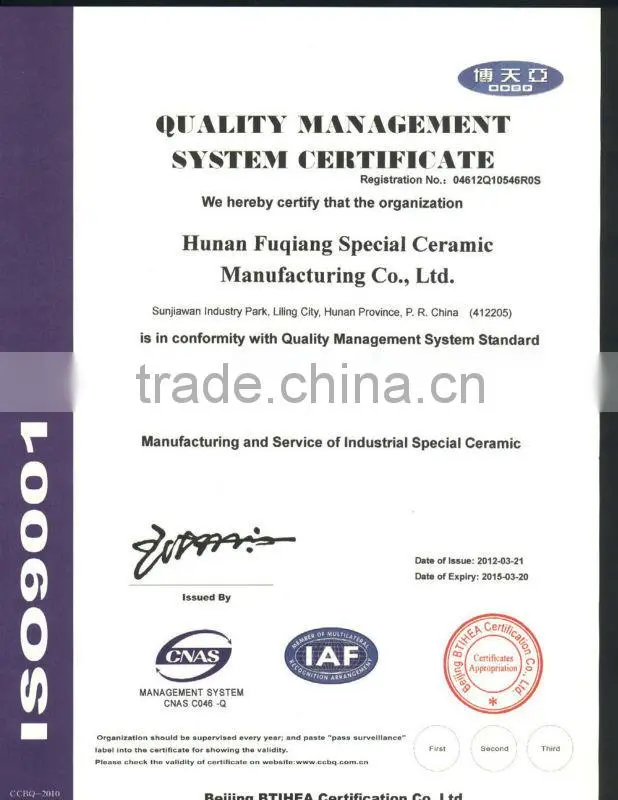 THE MOST COMPETITIVE OFFERS Ceramic Vacuum Tube Ceramic Vacuum Insulator With Metallizations Of Ni,Ag,Au Etc.