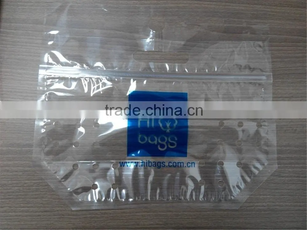 Customer Printing Plastic Packaging fruit bag with holes