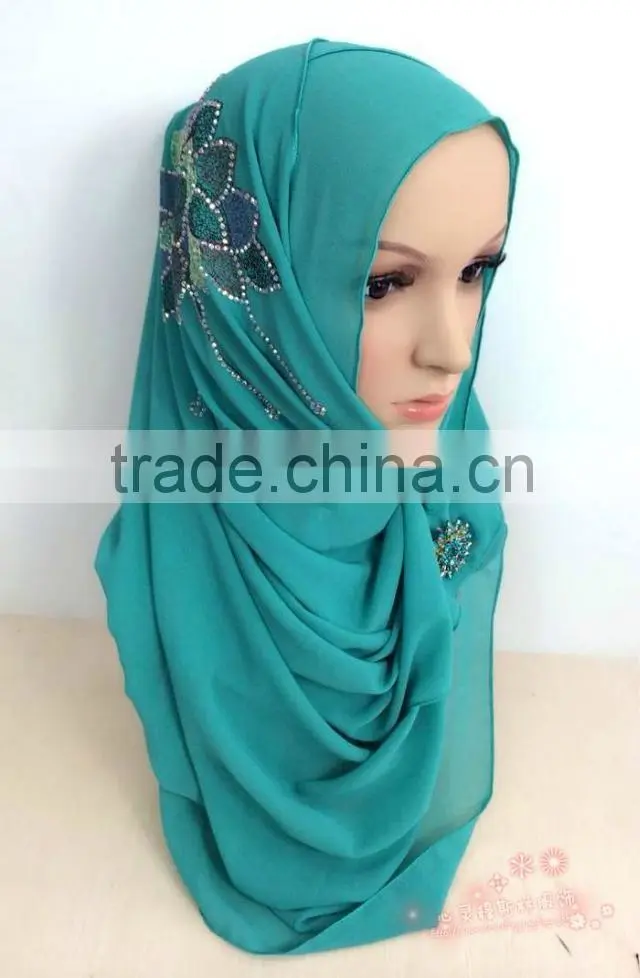 S120 Fashion Big size scarf saudi arabia super square muslim scarf