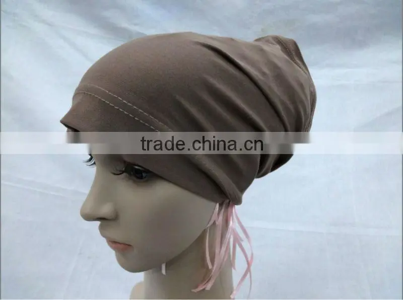 A456 muslim turban ITY NEW 2PCS PLAIN MUSLIM HIJAB