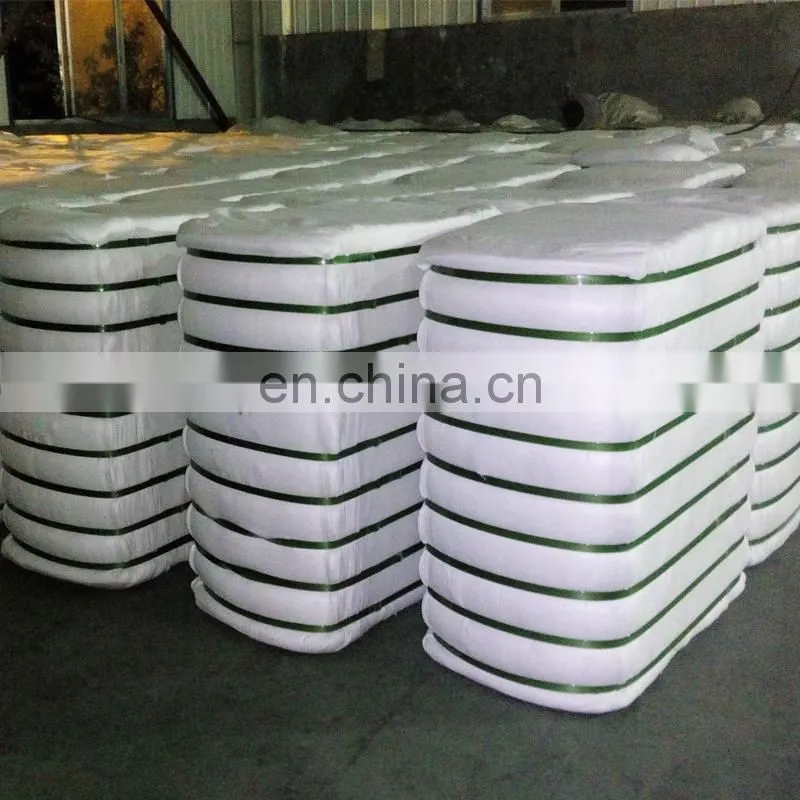 Junchi geotextile use short synthetic polypropylene pp staple fibre