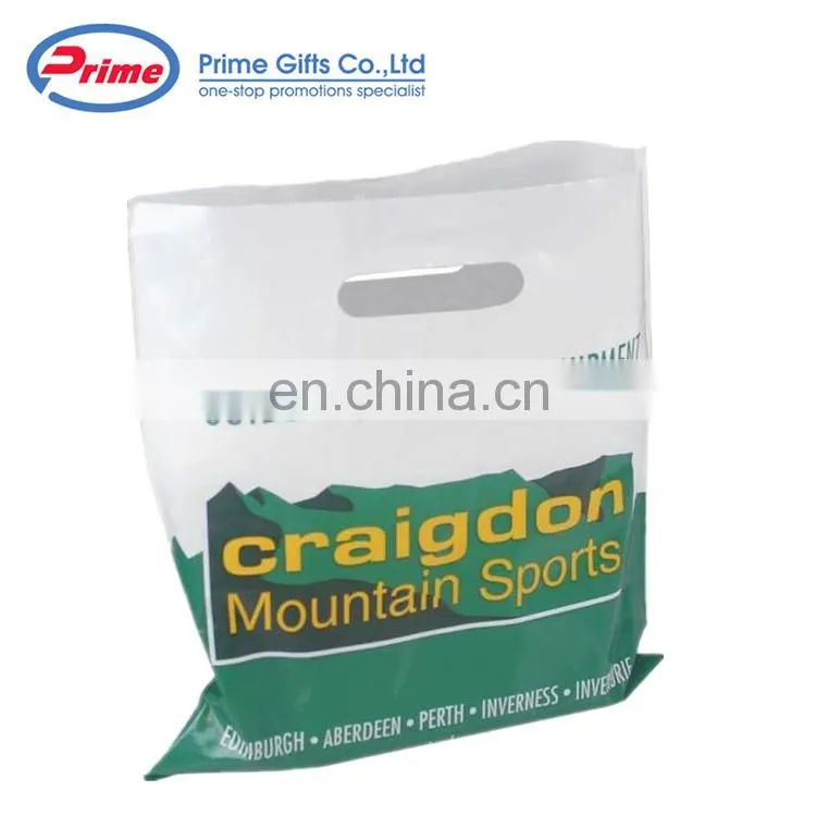 Customized Die Cut Bag Plastic Shopping Bag Make in China