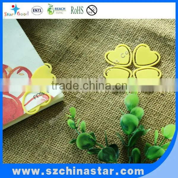 Colorful simple and elegant plastic bookmark