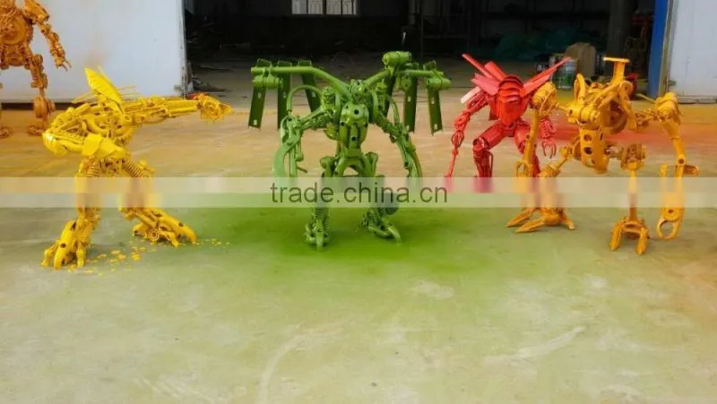 Steel Garden Decoration Sculpture For Outdoor Shows Statue