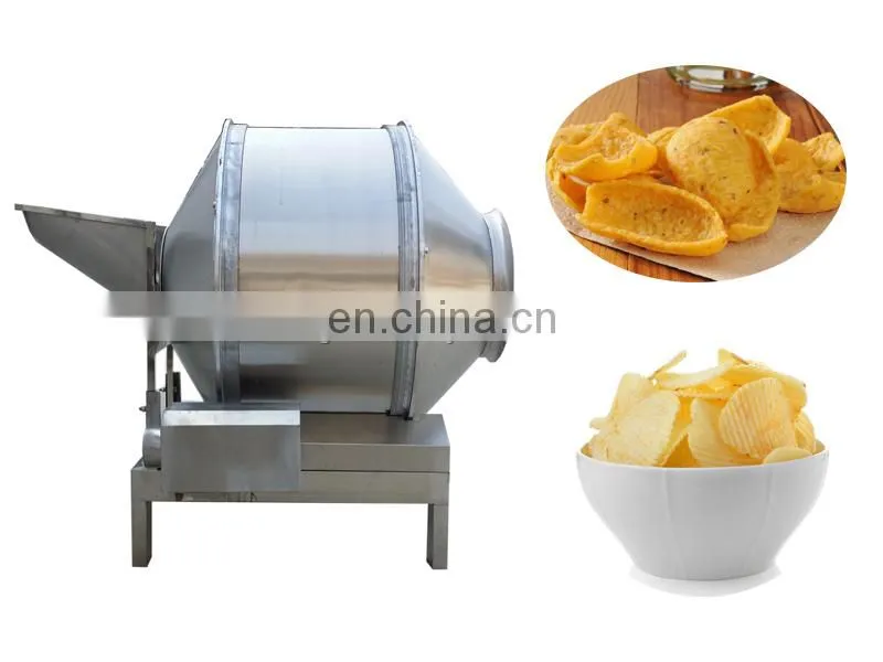 New sale snack octagonal mixer potato chips seasoning machine popcorn seasoning machine in low price