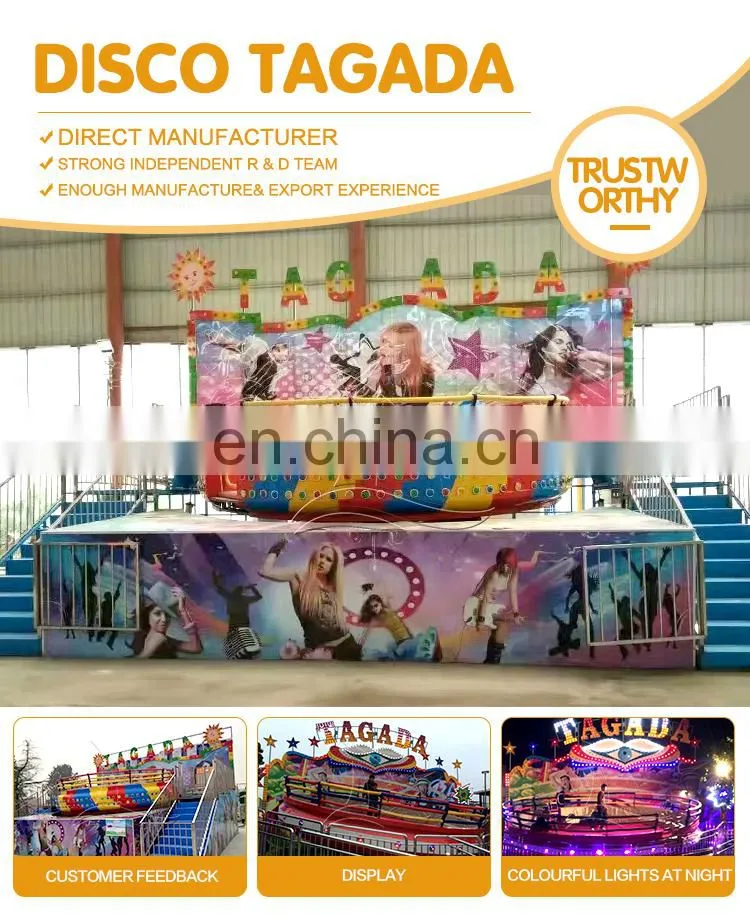 Disco tagada rides carnival rides