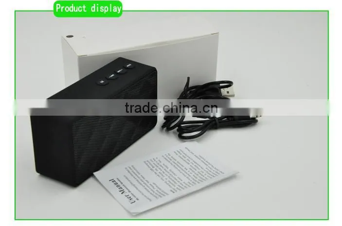 2016 Trending product hands free portable removable battery bluetooth speaker