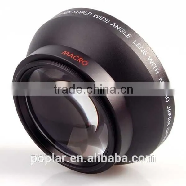 Universal 46mm 0.45X Wide Angle Macro Conversion Extra Lens Attachment for Camera DSLR Lens