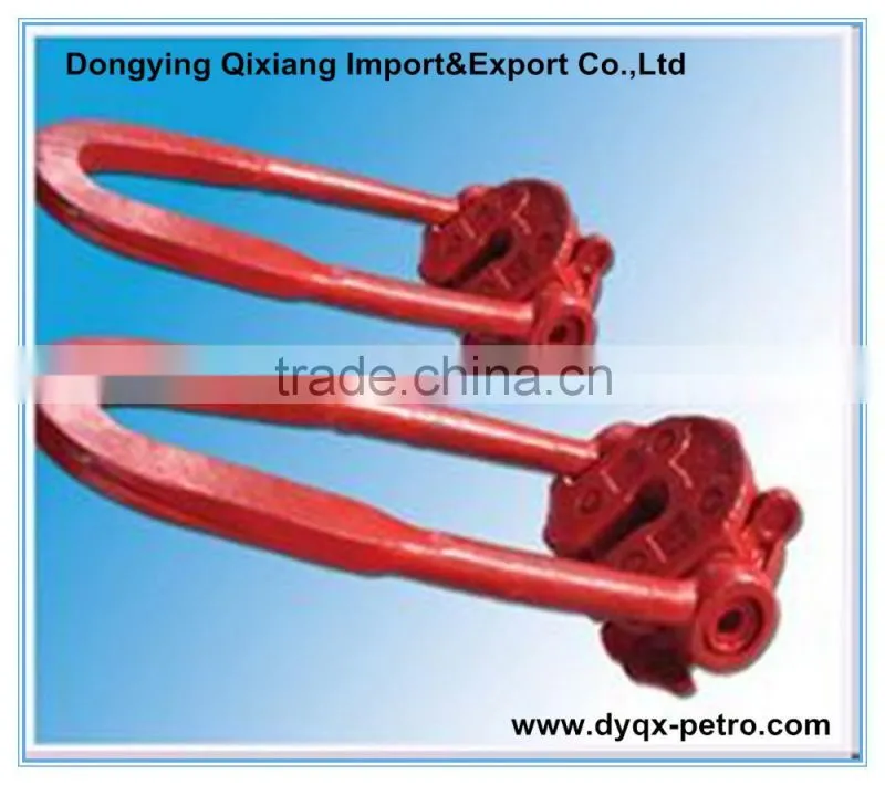 API 8C double arm elevator link and lifting ring for oil well drilling used at wellhead