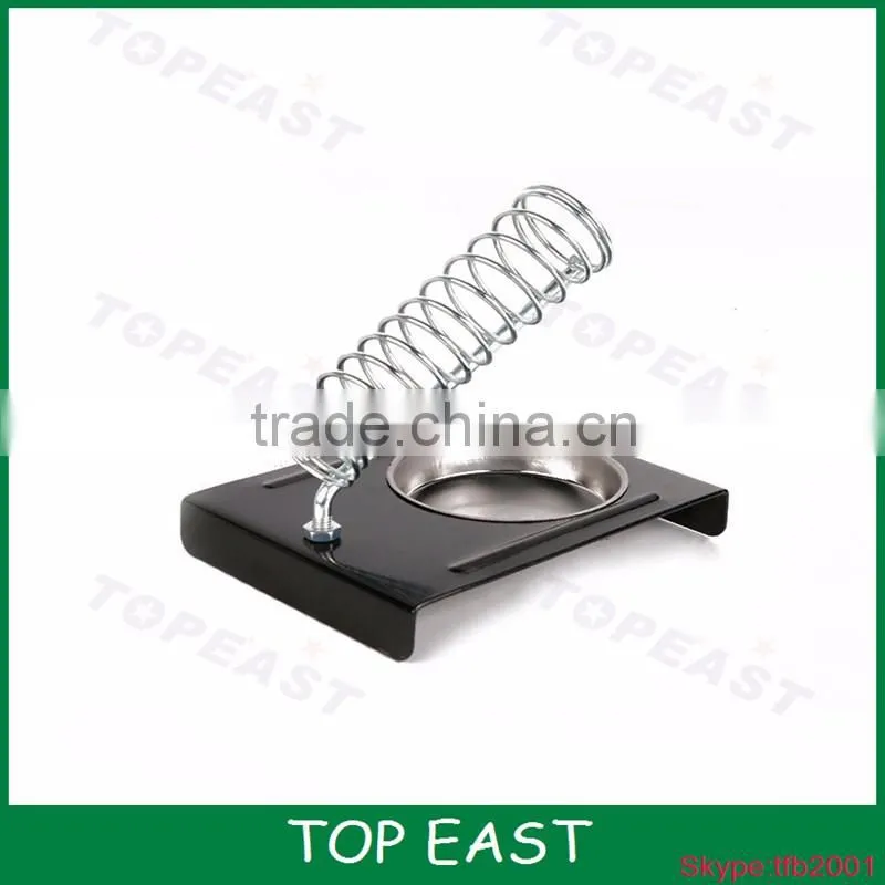 TP-012 Soldering Iron Support Stand Station Metal Base Rectangle Stand Holder Base Support Station Safety Protecting Base