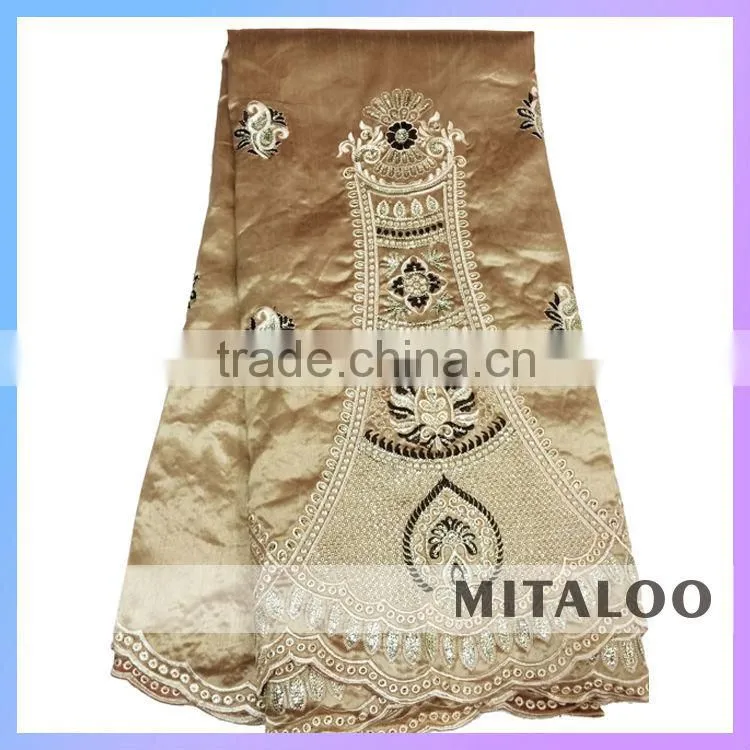 Mitaloo High Quality African George Lace Fabric China Factory For Dresses MGP0033
