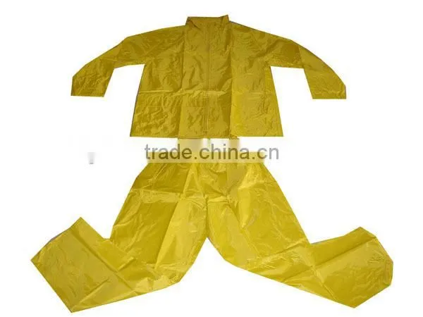 Men Hooded Comfortable Waterproof Long Nylon Raincoat