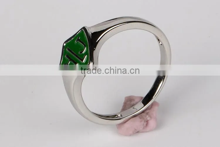 Top Quality Popular Green Lantern Wedding Ring