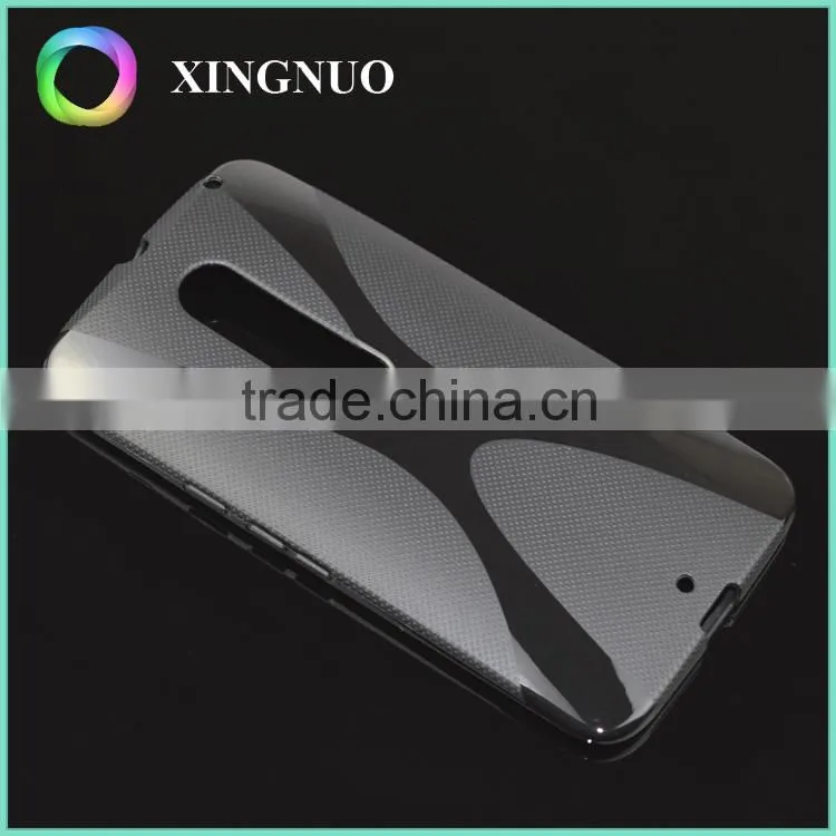 Slim Transparent Crystal Clear TPU Back Cover for MOTO X Style X Pure Edition XT1572 XT1570