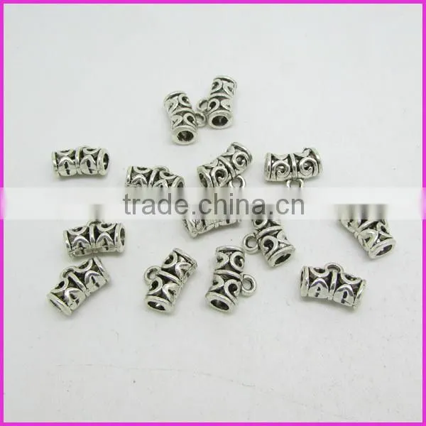 JS1226 Wholesale gold hexagonal spacer beads,gold Geometric hexagon beads