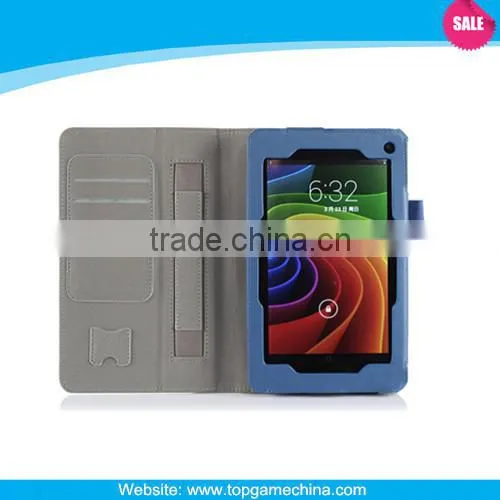 Litchi PU Slim Leather Tablet Case For Toshiba excite at7-a8 7-inch Tablet accessory
