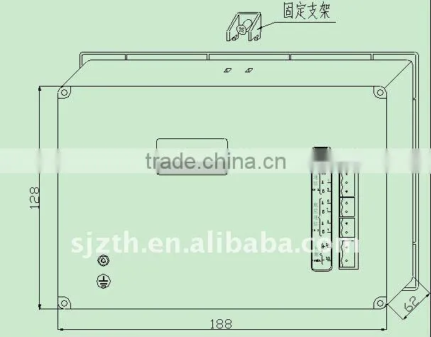lcd Electric Power Monitor for subsation, power plant and etc.