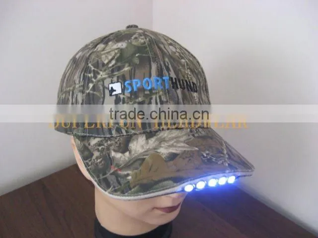Camouflage LED caps