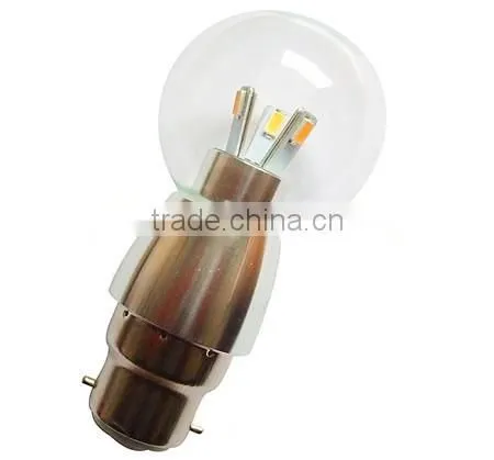 Discount best price milky cover 3000k/4000k b22 led candle bulb smd5630