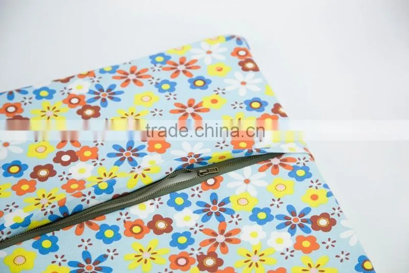 fabric square polyester cushion