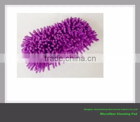 Car Cleaning/Polishing Chenile Sponge Pad/Microfiber Sponge Pad