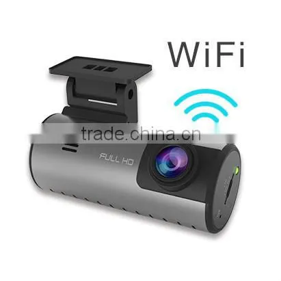 2015 New model 1080P WiFi Car DVR Camera with Ambarella A7LA55 chipset + OV4689 CMOS sensor