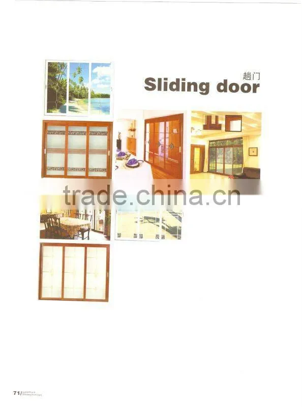 High quality Aluminum sliding door profile