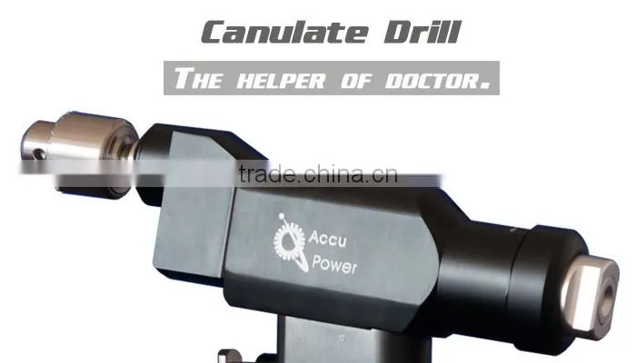 charging medical canulate drill