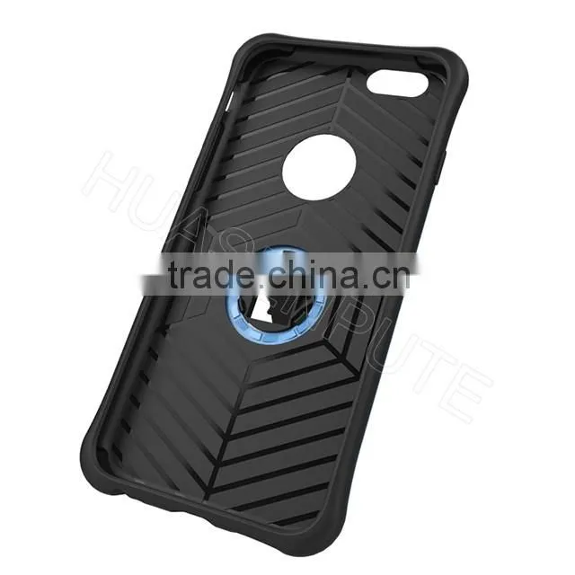 Hybrid Shockproof Hard TPU + PC Case Cover For iPhone6/6S, Stand Case Cover For iPhone6/6S