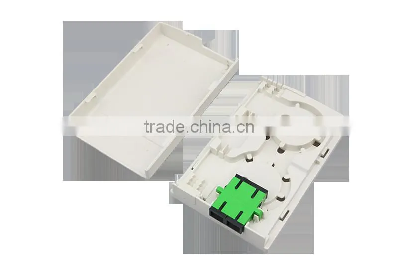 Made in China with SC Adapter Fiber OpticTerminal Box, Optical Fiber Termination Box