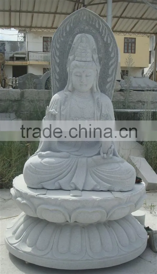 sitting kuan yin statue