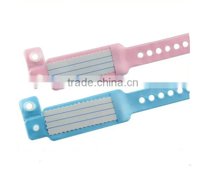High quality baby medical hospital blank id bracelet
