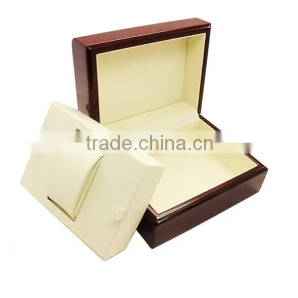 High Quality Single Wooden Watch Box For Hot Sale