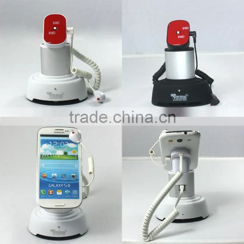 2016 High quality security solution showcase cell phone shelf