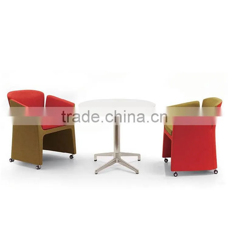 Hot sale high quality wood round meeting table