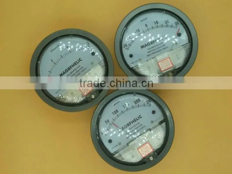 Cheap differential pressure gauge indicator