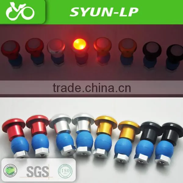 becautiful LED bicycle handle bar ends light