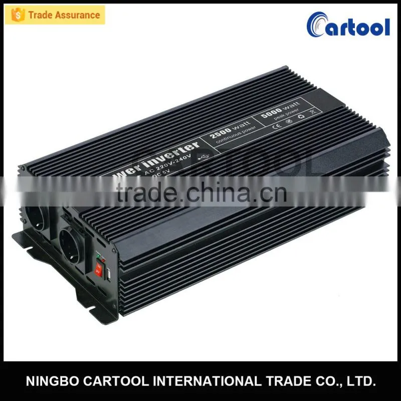 12V to AC 220V 2500W Modified Sine Wave Inverter Power Inverter