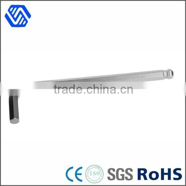 hex key spanner high quality steel allen wrench with a ball head