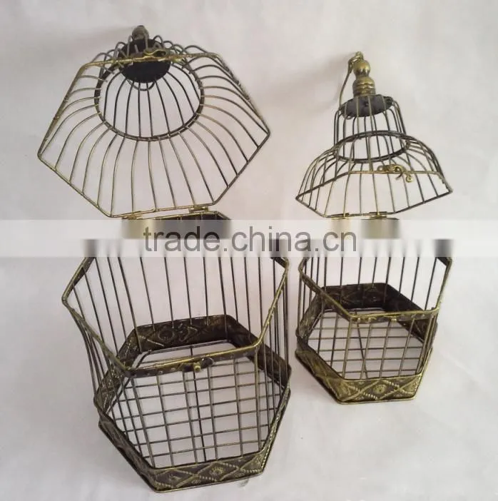 chinese bird cage candle holder for wedding