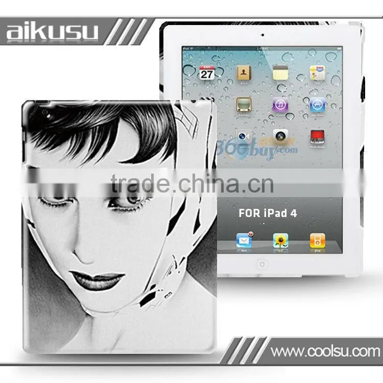 Top quality custom case for ipad4 with new design