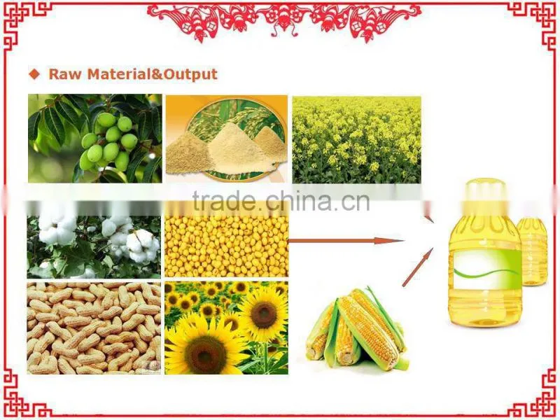2015 new designed cotton seed oil production line with CE,ISO certificate