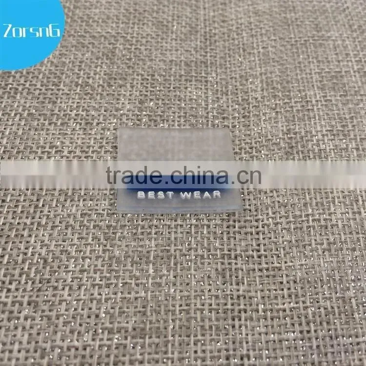 Eco-friendly Embossed/PVC Label/Patch For Clothing,Bag and Shoes