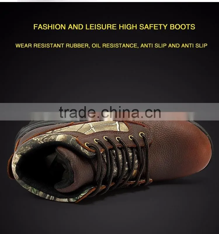 Good price mid cut waterproof brand safety shoes