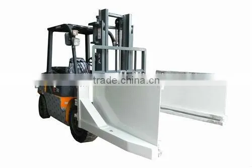 forklift with block clamp
