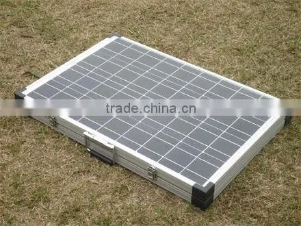 100w portable folding solar panel/folding kit outdoor