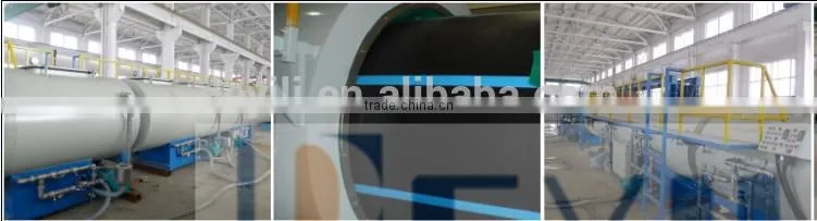 Plastic HDPE Water Supply Pipe Extrusion Machine