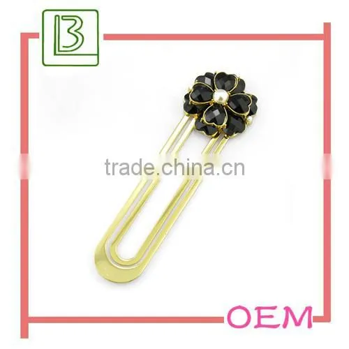 gold wedding favor gift bookmark